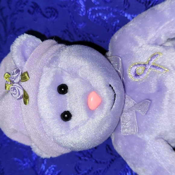 VTG Charity Bear Co. "Faith" & "Hope" Teddy Bears  (pair) for ♀️ Cancer Research - Picture 11 of 17